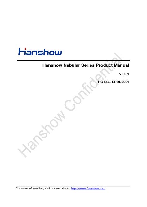 hanshow nebular hack|HANSHOW NEBULAR SERIES PRODUCT MANUAL Pdf Download .